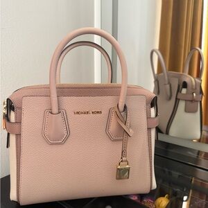 Michael Kors Blush Leather Satchel
